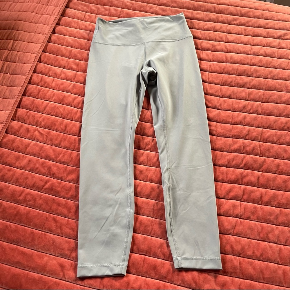 Lululemon Gray High-Waisted Leggings